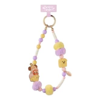 Pop MartStars Delicious Moments Collection mobiele telefoonkoord “Kastanjecrème”