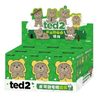 Ted2 Teddybeer Actie Pluche Hanger Verzegelde Koffer (6 Blinde Kisten)