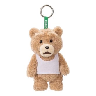 Ted2 Teddybeer Actie Pluche Hanger “Vest Beer”