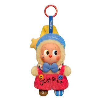 Waarom zo serieus serie vinyl pluche hanger “Rainbow Doodled Rainbow Jelly Bean”